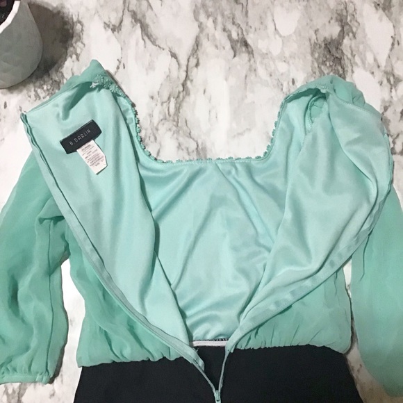 B. Darlin Long Sleeve Mini Dress - Picture 4 of 7